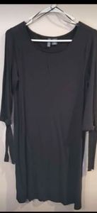 Black casual dress